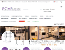 Tablet Screenshot of eavs-groupe.fr